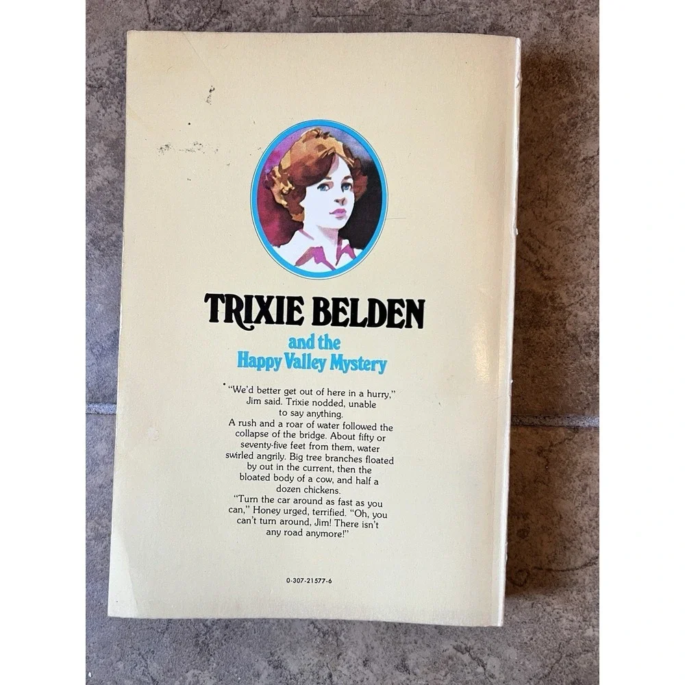 Trixie Belden #9 The‎ Happy Valley Mystery Good Condition